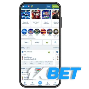 1xbet mobil versiyası